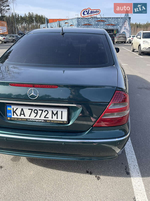 Седан Mercedes-Benz E-Class 2002 в Глевахе фото 17 Седан Mercedes-Benz E-Class 2002 в Глевахе
