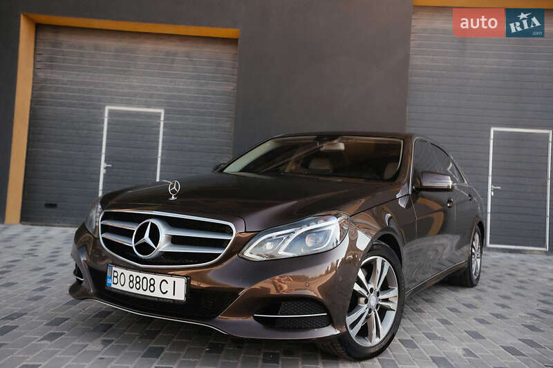 Седан Mercedes-Benz E-Class 2013 в Тернополі