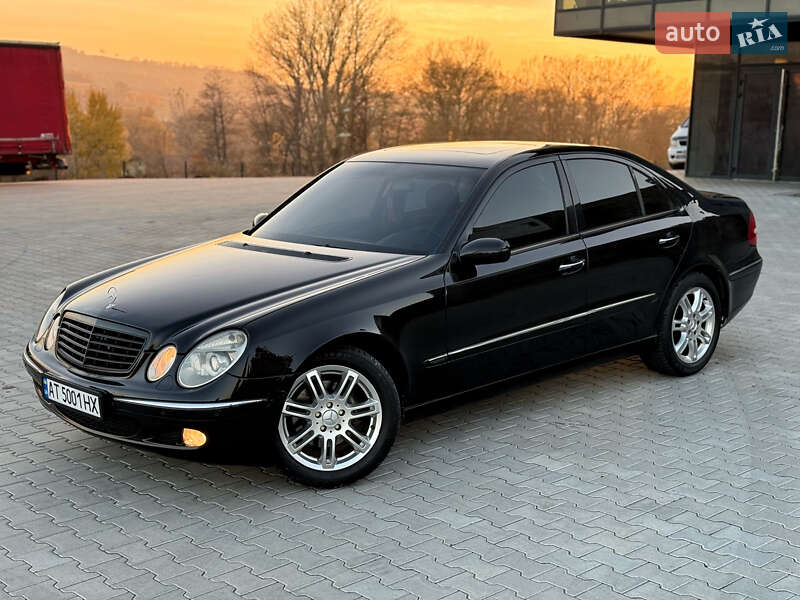 Седан Mercedes-Benz E-Class 2002 в Черновцах