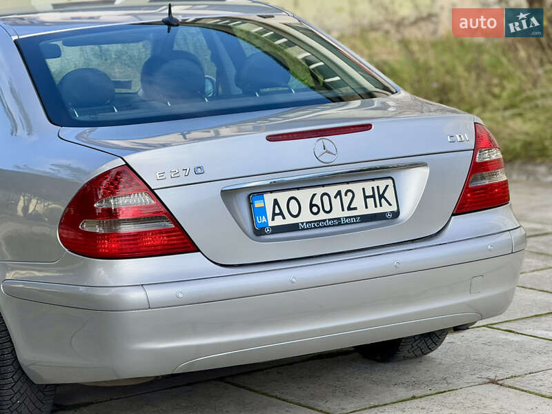 Седан Mercedes-Benz E-Class 2004 в Межгорье фото 33 Седан Mercedes-Benz E-Class 2004 в Межгорье