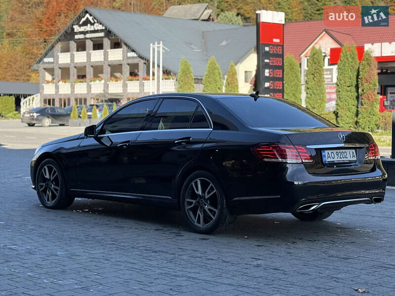 Седан Mercedes-Benz E-Class 2013 в Межгорье фото 11 Седан Mercedes-Benz E-Class 2013 в Межгорье