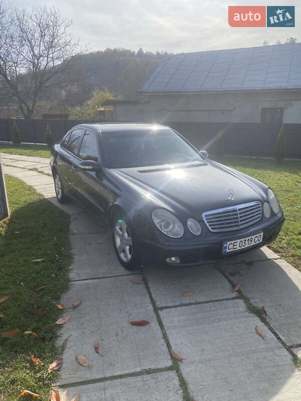 Седан Mercedes-Benz E-Class 2004 в Кицмани фото 9 Седан Mercedes-Benz E-Class 2004 в Кицмани