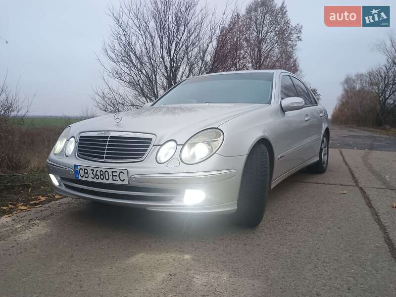 Седан Mercedes-Benz E-Class 2002 в Талалаевке фото 10 Седан Mercedes-Benz E-Class 2002 в Талалаевке