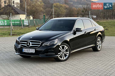 Седан Mercedes-Benz E-Class 2014 в Сваляве