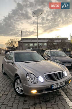 Седан Mercedes-Benz E-Class 2002 в Чернівцях