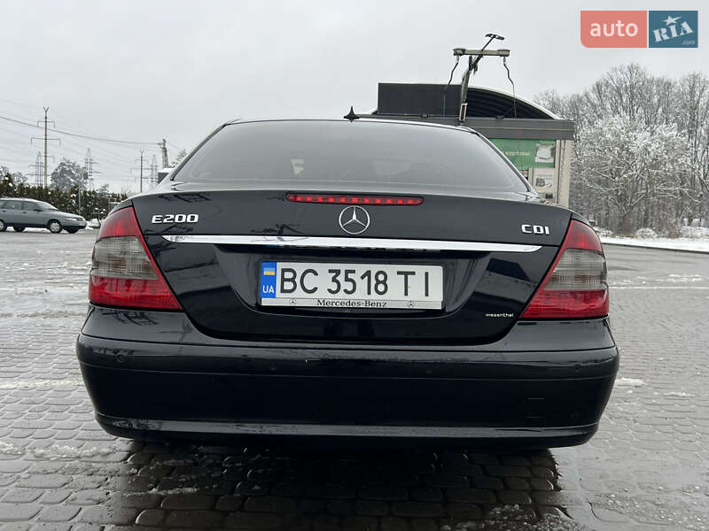 Седан Mercedes-Benz E-Class 2007 в Львове