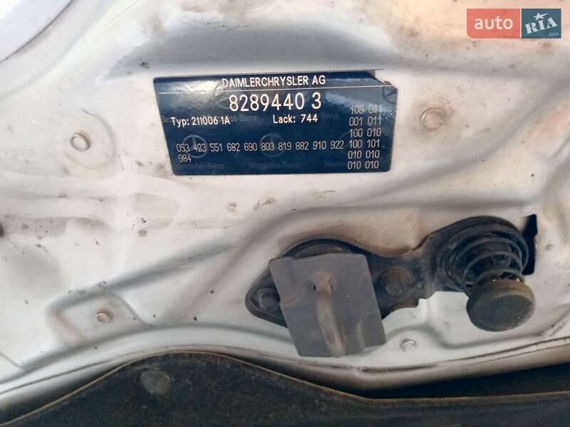 Седан Mercedes-Benz E-Class 2003 в Коломиї фото 6 Седан Mercedes-Benz E-Class 2003 в Коломиї