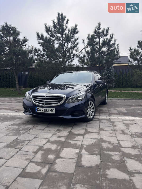 Mercedes-Benz E-Class 2013