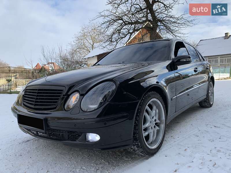 Седан Mercedes-Benz E-Class 2002 в Надвірній фото 20 Седан Mercedes-Benz E-Class 2002 в Надвірній