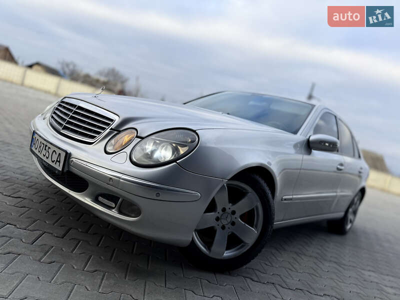 Седан Mercedes-Benz E-Class 2002 в Мукачевому фото 6 Седан Mercedes-Benz E-Class 2002 в Мукачевому