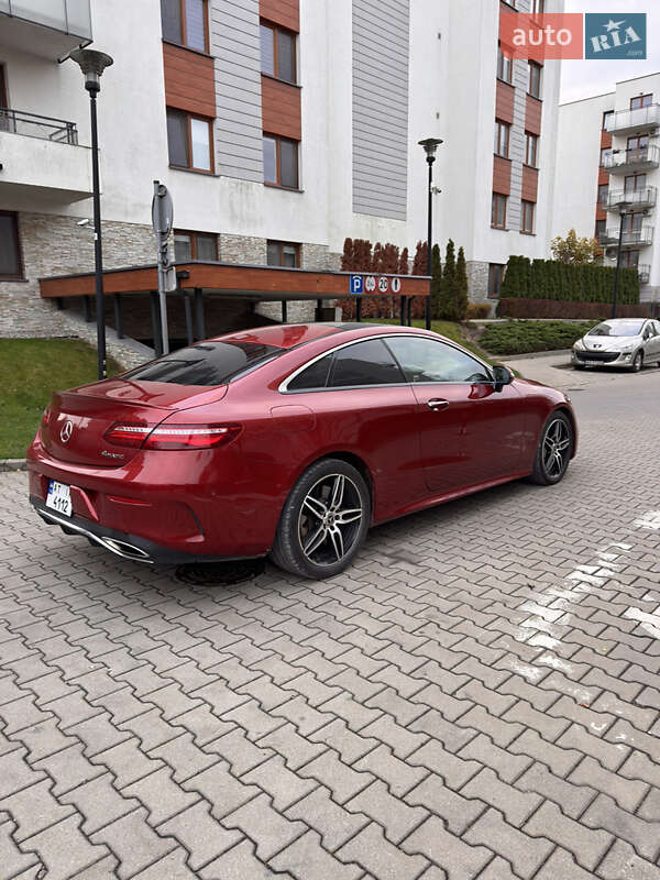 Купе Mercedes-Benz E-Class 2017 в Львове