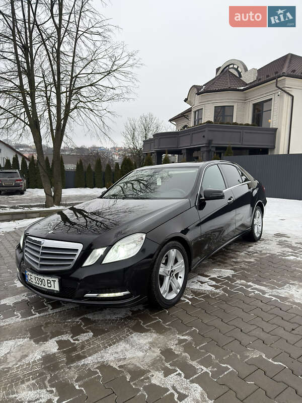Mercedes-Benz E-Class 2012