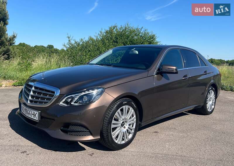 Mercedes-Benz E-Class 2013