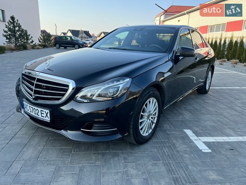 Mercedes-Benz E-Class 2013