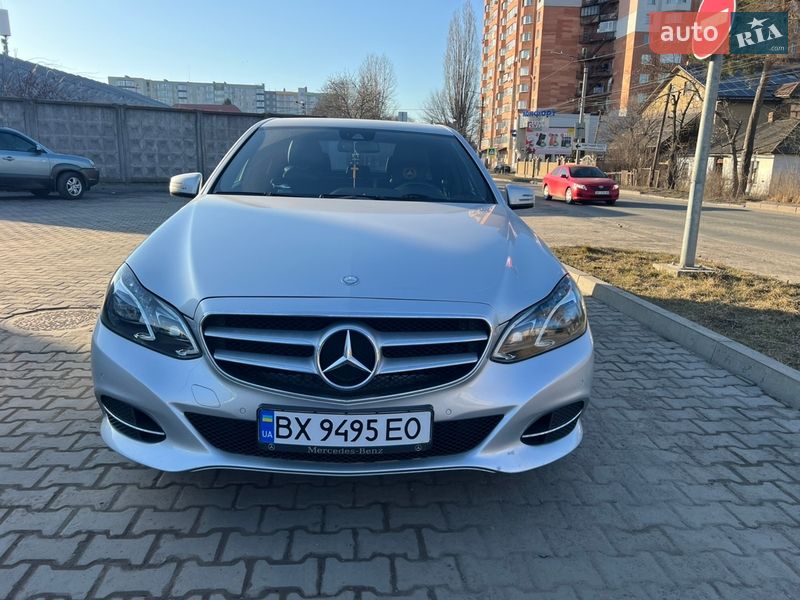 Mercedes-Benz E-Class 2013