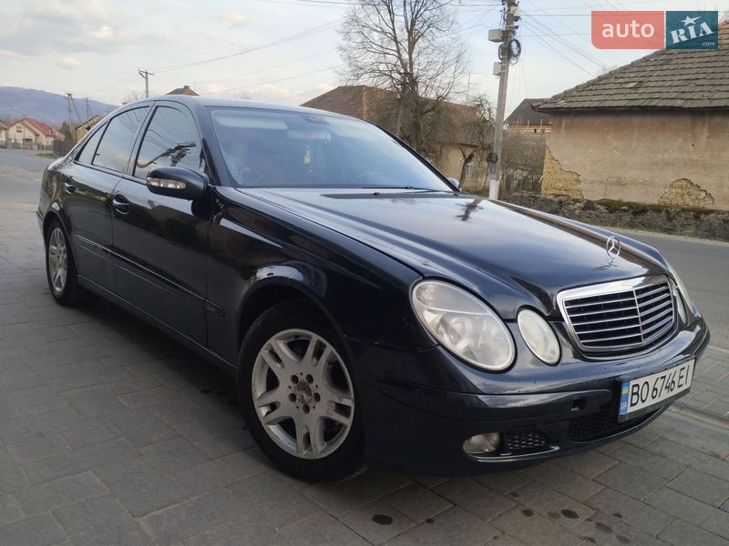 Mercedes-Benz E-Class 2002 Mercedes-Benz E-Class 2002