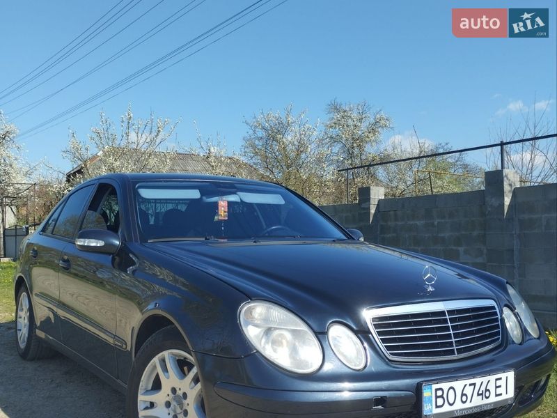 Mercedes-Benz E-Class 2002 Mercedes-Benz E-Class 2002