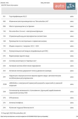 Позашляховик / Кросовер Mercedes-Benz EQC 2021 в 