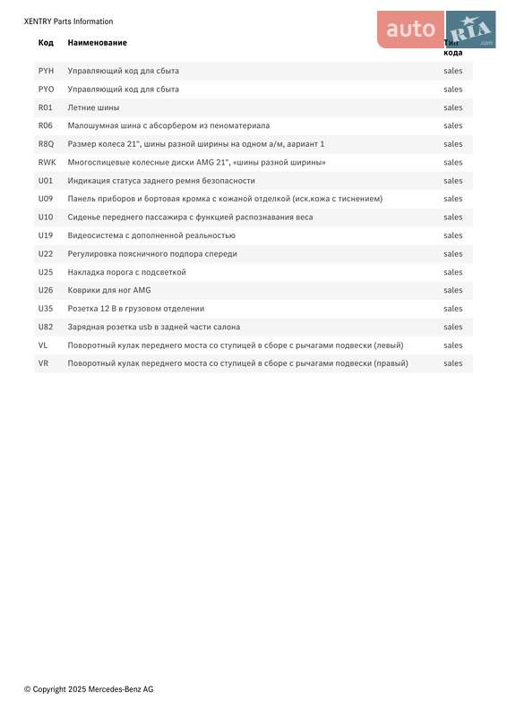 Позашляховик / Кросовер Mercedes-Benz EQC 2023 в Ковелі
