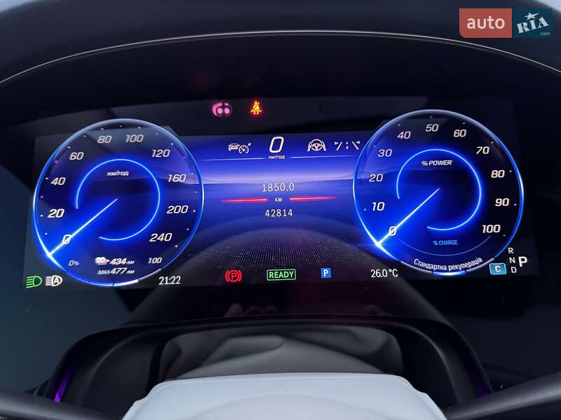 Седан Mercedes-Benz EQS 2022 в Луцке