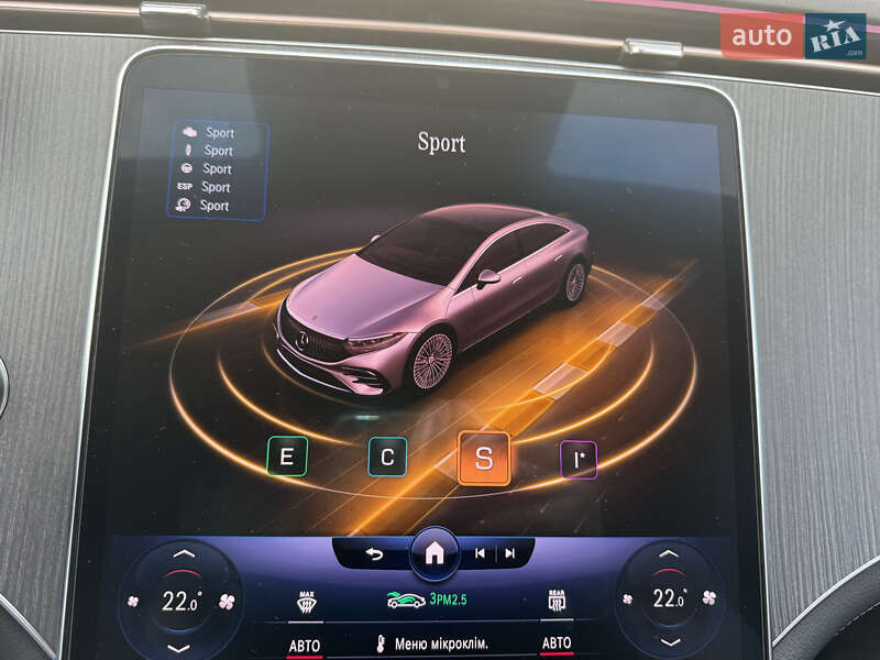 Седан Mercedes-Benz EQS 2022 в Киеве