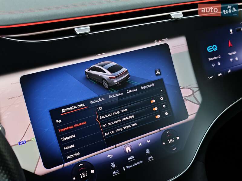 Седан Mercedes-Benz EQS 2022 в Луцке