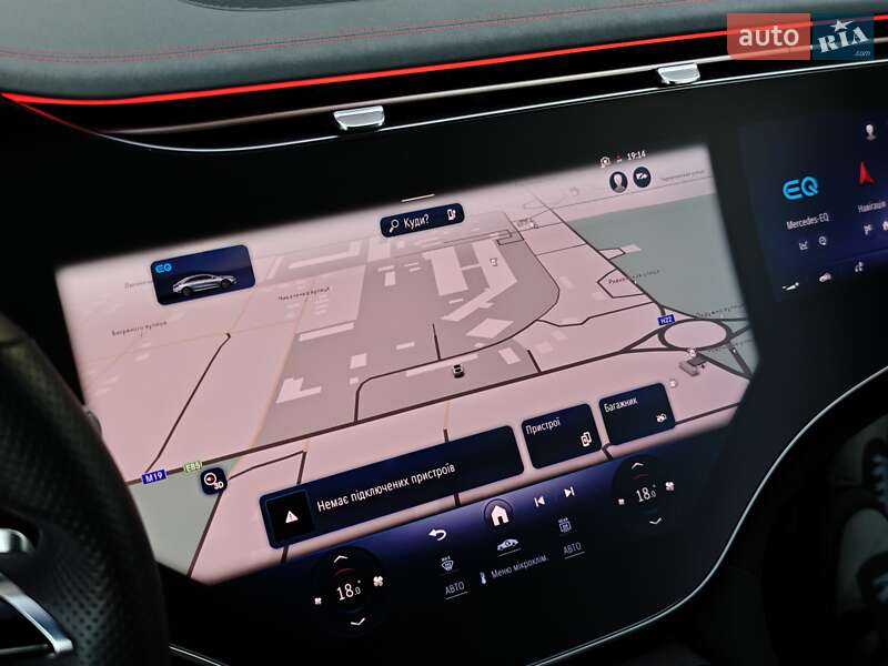 Седан Mercedes-Benz EQS 2022 в Луцке