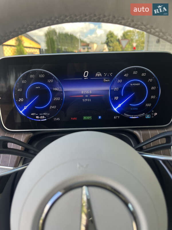 Седан Mercedes-Benz EQS 2022 в Львове