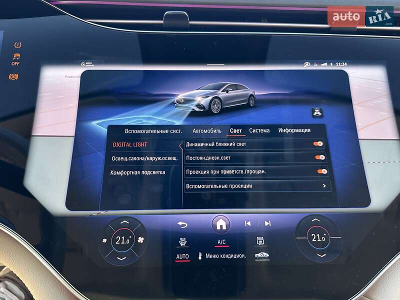 Седан Mercedes-Benz EQS 2022 в Луцке