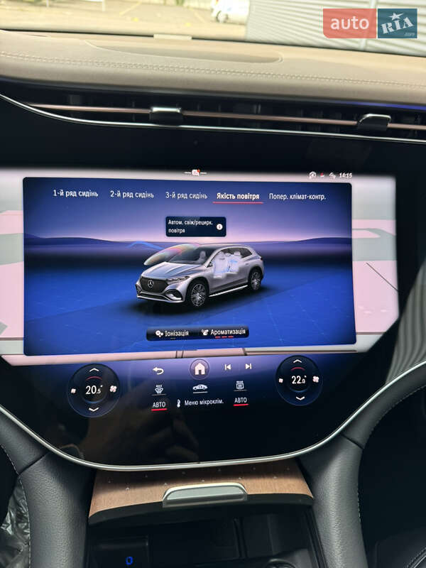 Седан Mercedes-Benz EQS 2023 в Ровно