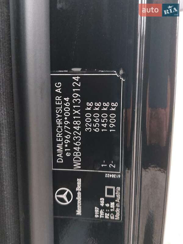 Внедорожник / Кроссовер Mercedes-Benz G-Class 2003 в Одессе
