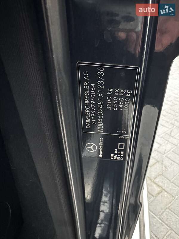 Внедорожник / Кроссовер Mercedes-Benz G-Class 2001 в Тернополе