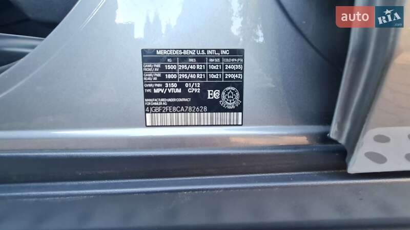 Позашляховик / Кросовер Mercedes-Benz GL-Class 2012 в Вінниці