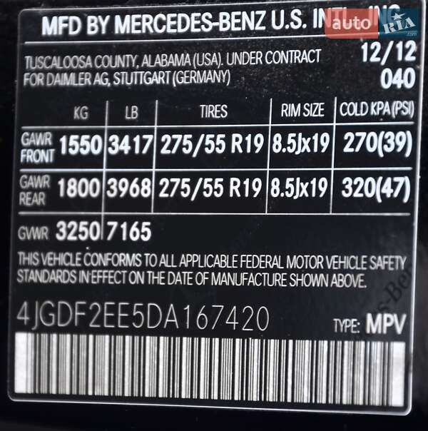 Позашляховик / Кросовер Mercedes-Benz GL-Class 2013 в Києві