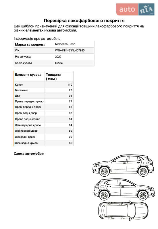 Внедорожник / Кроссовер Mercedes-Benz GLA-Class 2022 в Одессе