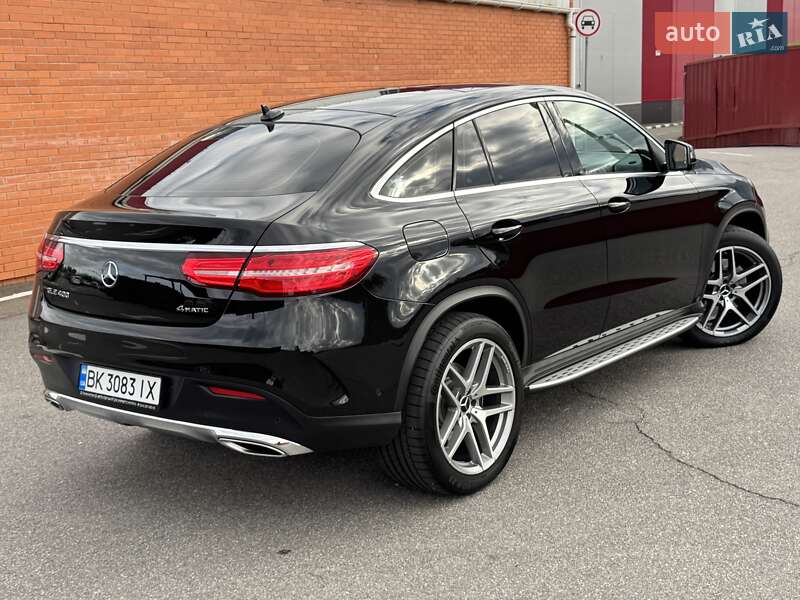 Позашляховик / Кросовер Mercedes-Benz GLE-Class Coupe 2019 в Києві