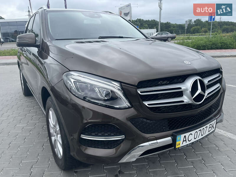 Внедорожник / Кроссовер Mercedes-Benz GLE-Class 2017 в Луцке