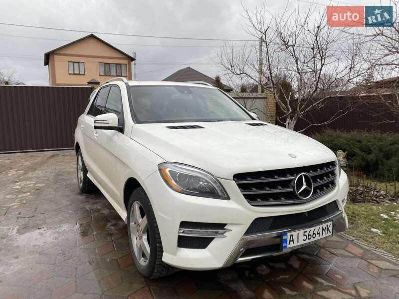 Внедорожник / Кроссовер Mercedes-Benz M-Class 2014 в Борисполе