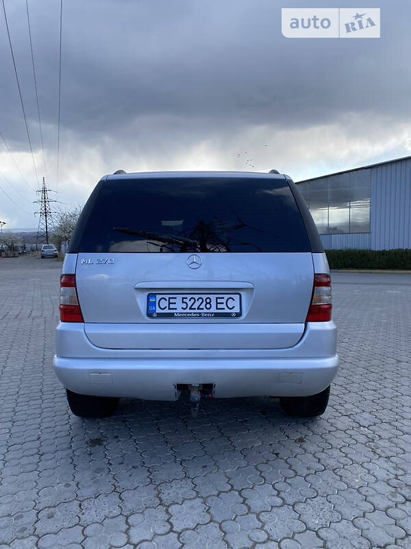 Внедорожник / Кроссовер Mercedes-Benz M-Class 2001 в Черновцах
