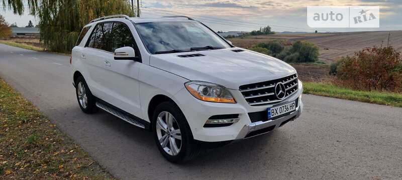 Внедорожник / Кроссовер Mercedes-Benz M-Class 2014 в Хмельницком