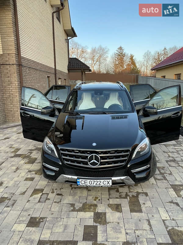 Внедорожник / Кроссовер Mercedes-Benz M-Class 2013 в Сторожинце