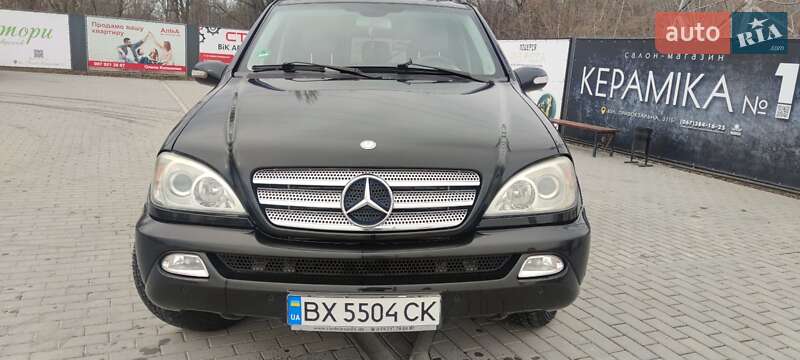 Внедорожник / Кроссовер Mercedes-Benz M-Class 2004 в Каменец-Подольском