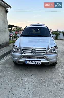 Внедорожник / Кроссовер Mercedes-Benz M-Class 2001 в Черновцах