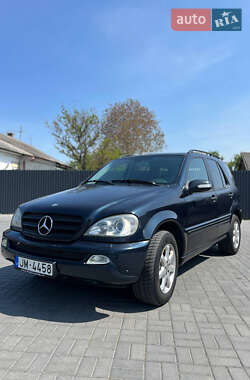 Внедорожник / Кроссовер Mercedes-Benz M-Class 2002 в 