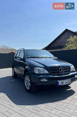 Внедорожник / Кроссовер Mercedes-Benz M-Class 2002 в 