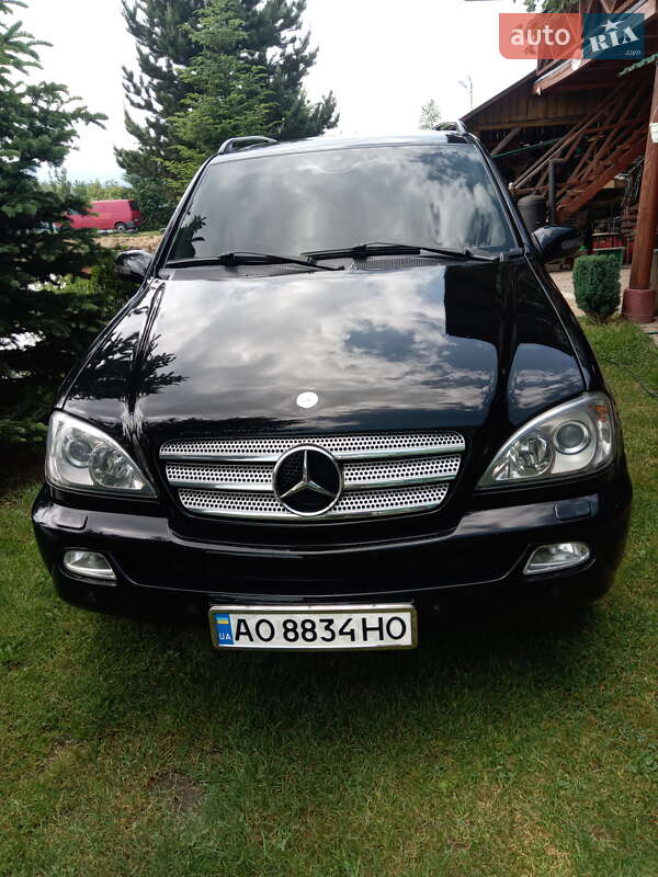 Внедорожник / Кроссовер Mercedes-Benz M-Class 2004 в 