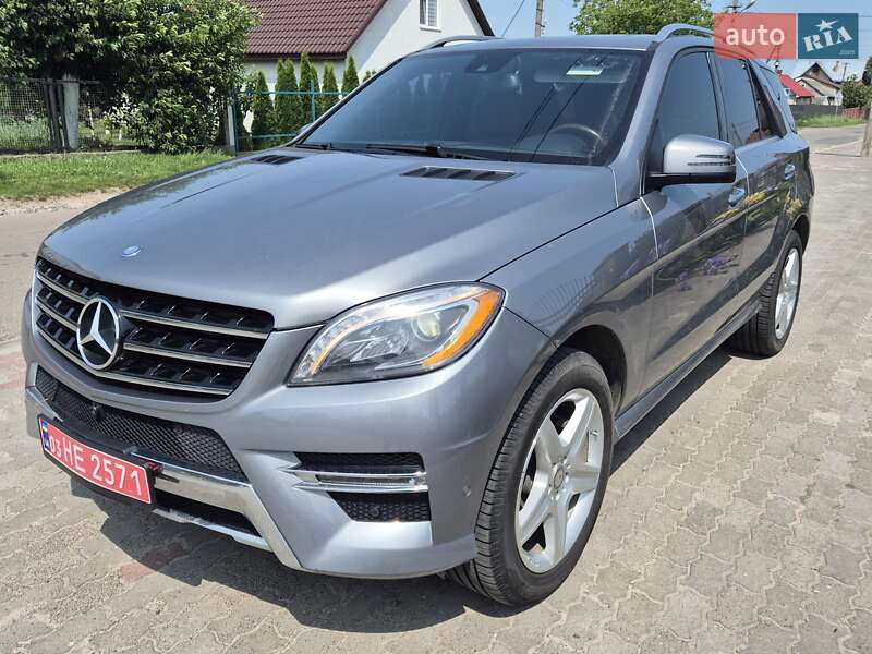 Внедорожник / Кроссовер Mercedes-Benz M-Class 2013 в Луцке