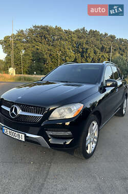 Внедорожник / Кроссовер Mercedes-Benz M-Class 2013 в Черновцах
