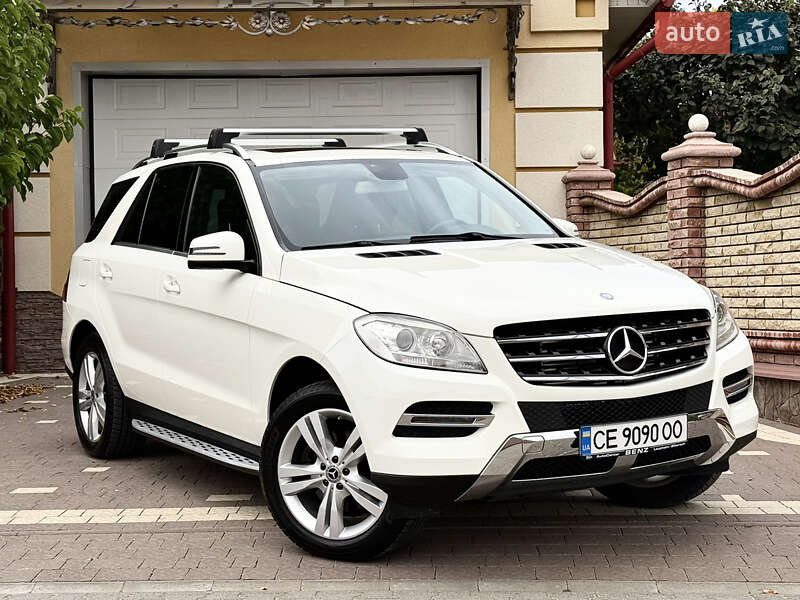 Внедорожник / Кроссовер Mercedes-Benz M-Class 2013 в Черновцах