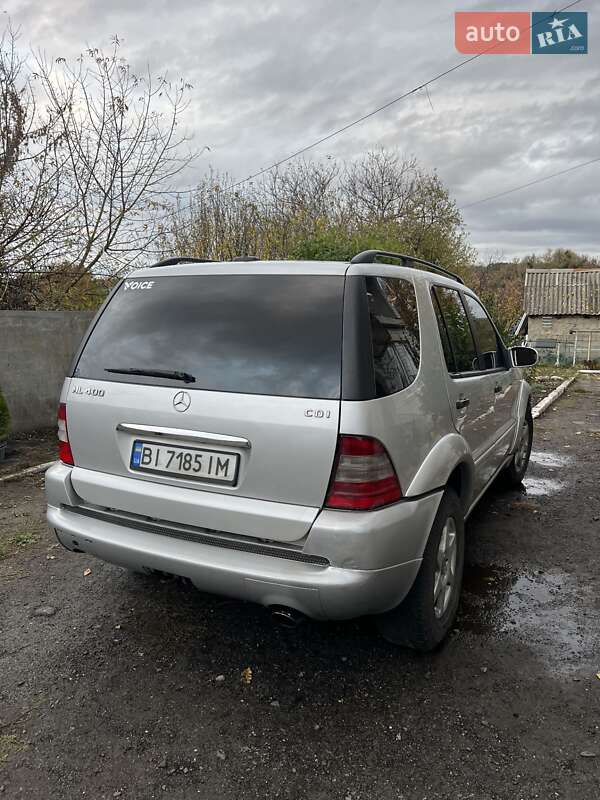 Позашляховик / Кросовер Mercedes-Benz M-Class 2002 в Лубнах фото 9 Позашляховик / Кросовер Mercedes-Benz M-Class 2002 в Лубнах